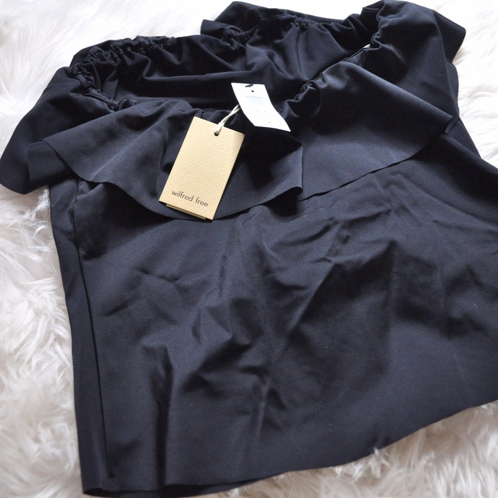 Wilfred Free Black Sleeveless Blouse